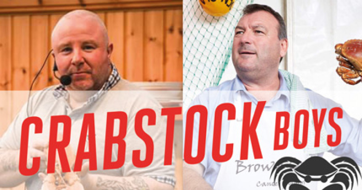The Crabstock Boys at Seaham Food Festival